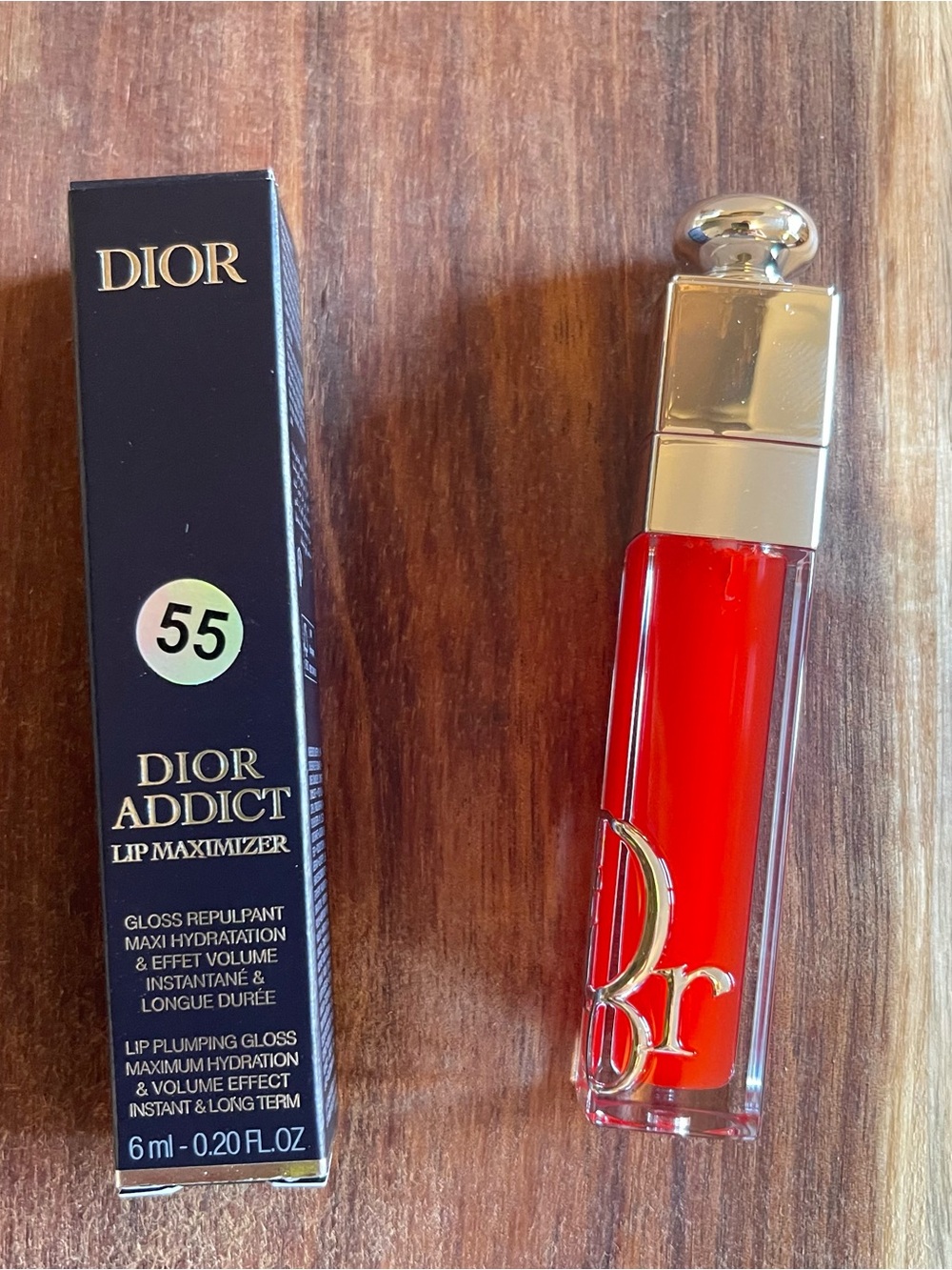 Dior Addict Lip Maximizer Gloss 015 cherry new with box authentic